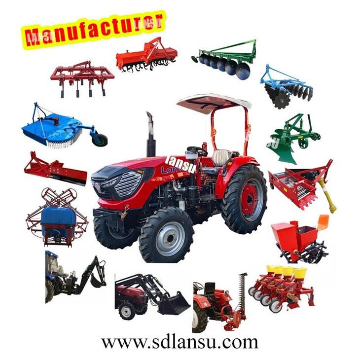 Farm Tractor Wheeled Tractor Garden Tractor With EPA Certificate And With Front Loader/Backhoe