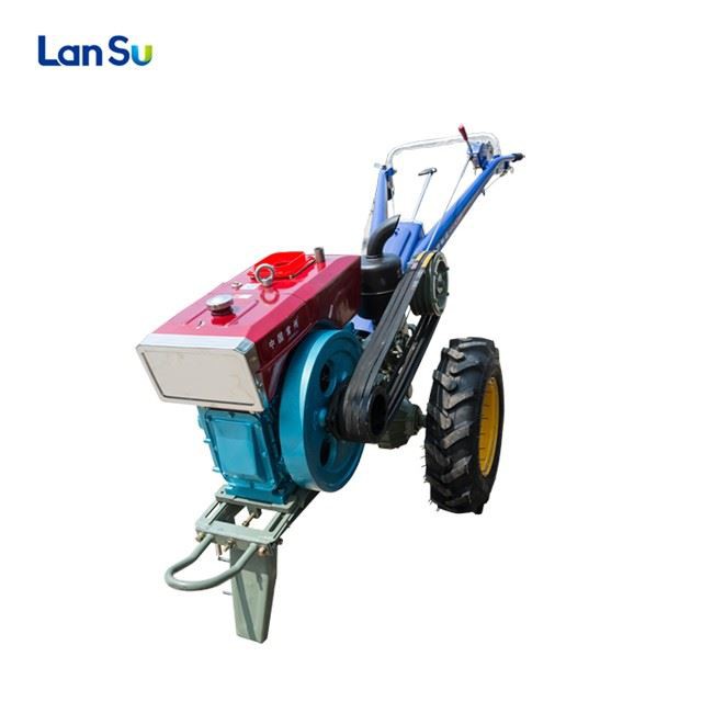 Mini Walking Tractor Grass Cutter12-22hp Walk Behind Tractors Good Price For Sale